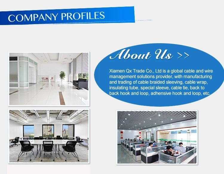 Sale Promotion Side Entry Self Closing Woven Wrap Around Wire Protector, Cable Organizer, Cable Managment Sleeve