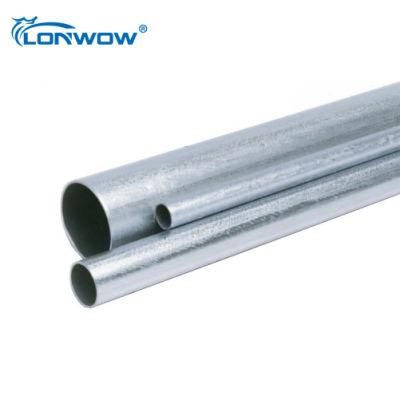 Safety Galvanized EMT Tube High Tensile Strength Weatherproof Wet Conditions