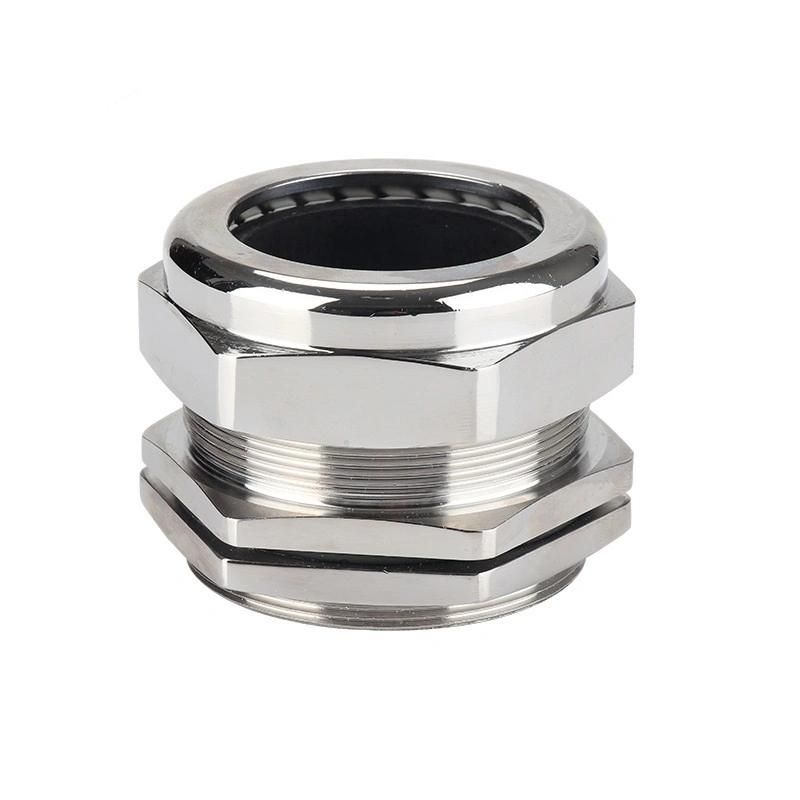 Professional Factory of Waterproof Pg Thread Stainless Steel Cable Glands Connector IP68