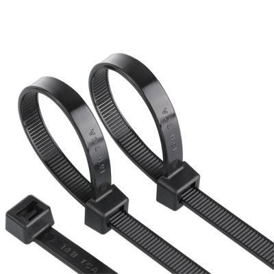 Supplier 4.8*300mm Plastic Nylon 66 UV Resistent Self-Locking Cable Ties