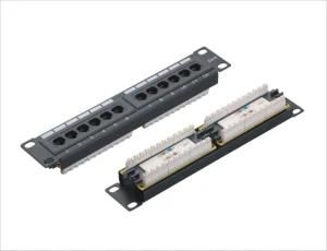 Cat5e 12port Patch Panel 1u