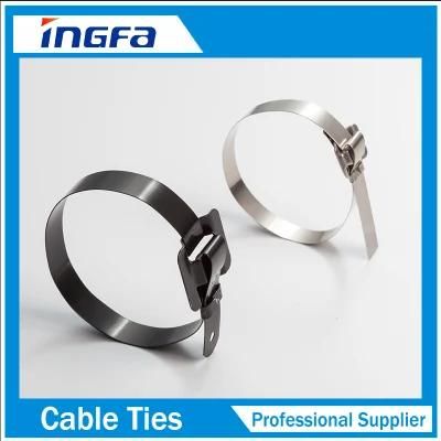 Releasable Type Covered Coated Stainless Steel Cable Ties