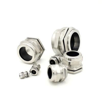304 Waterproof IP68 Ss Cable Gland Stainless Steel Gland M16 Metal Brass Cable Gland 316L