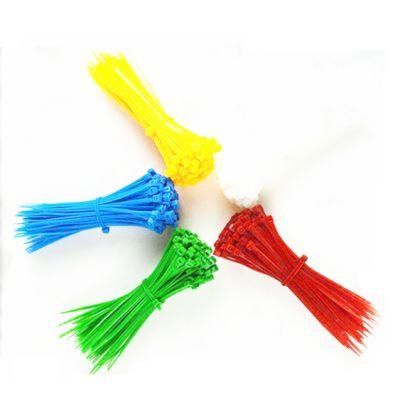 Electrical Fittings Plastic Quick Release Self Lock Colorful Nylon Cable Ties