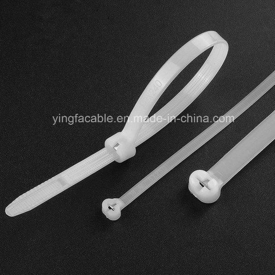 Self Locking Plastic Nylon Cable Ties with Steel Ball