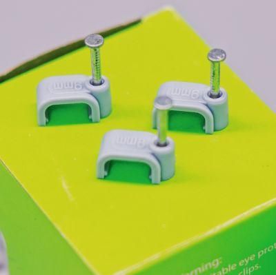C Type CE Approved 4mm-50mm Mould Nylon Clamps Plastic Circle Cable Clip Manufacture 4mm-14mm