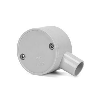 20mm Plastic Electrical Pipe Fittings Waterproof Round Junction Box