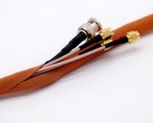 Flexible for Installation and Self Closing, PE PA Knitted Sleeve Mechanical Protection, Noise Damping in Automotive ISO