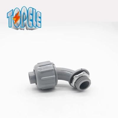 Flexible Cable Conduit Connector 90 Degree Liquid Tight Connector