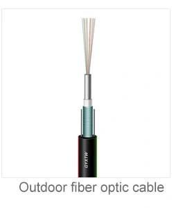 Hanxin 19 years optical fibre ODM factory supply multi strand loose tube GYTS fiber channel cable
