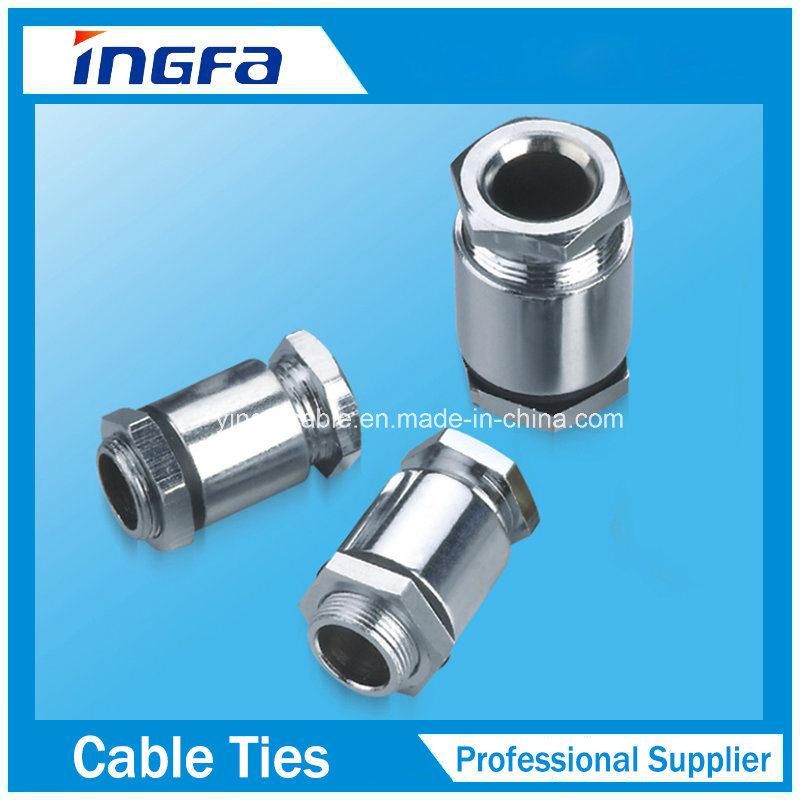IP68 Waterproof Metal Cable Glands with Nut