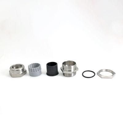 M8*1 IP68 Water-Proof Metal Cable Gland Brass Cable Gland Size Buy Online Nickel Plated Brass Cable Glands Strain Relief