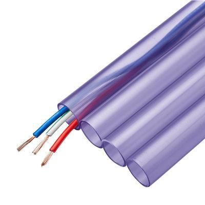 Factory Direct Sale Electrical Wire Install Plastic UPVC Clear Pipes