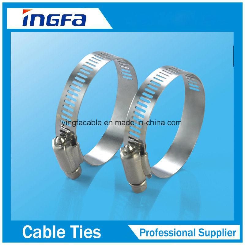 American Style Stainless Steel Hose Clamp for Fastening Connection