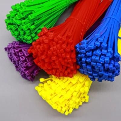 High Quality Self-Locking Nylon Cable Ties 3.6X200mm Colours RoHS