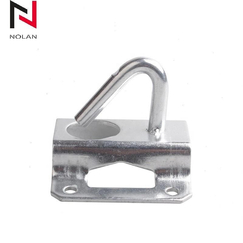 Yk-Ok-01 Stainless Steel and Galvanized Clamp Outdoor Fiber Optic Cable Suspension Clamp FTTH Cable Clamp