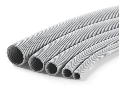 50mm Heat Resistance Non Metallic PVC Flexible Corrugated Conduit Tube Pipe
