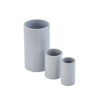 Ctube Plastic PVC Material Electric Conduit Fittings Solid Coupling