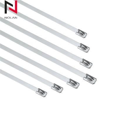 201 Naked Stainless Steel Cable Tie Management 50lbs Stainless Steel Wall Ties