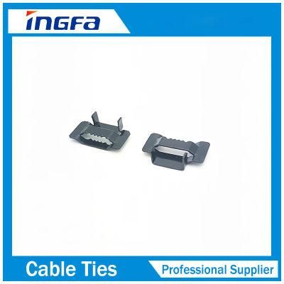 Polyester Coated Ear-Lokt Banding Buckle