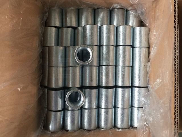 Seamless Steel Pipe Electro Zinc Plating IMC Conduit Coupling to Connect Conduit 1/2"-4"