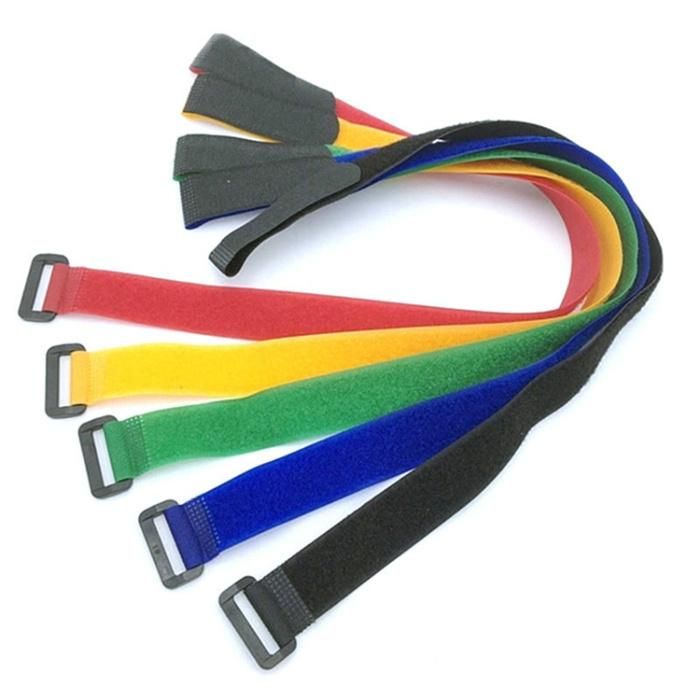 Customized Colored Nylon Hook & Loop Cord Cable Tie