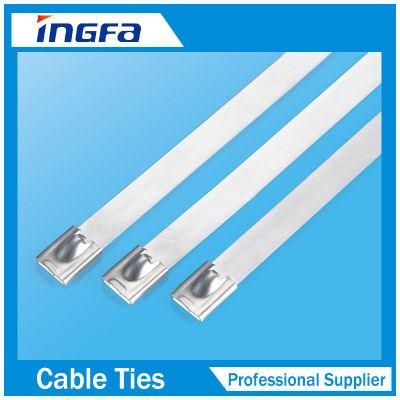 Free Samples Metal Stainless Steel Zip Ties 4.6X300