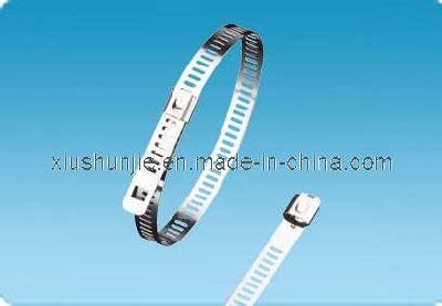 Stainless Steel Ladder Cable Tie, Single Barb Lock (Naked)