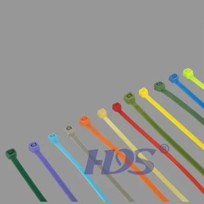 Free Sample PA66 Plastic Self-Locking Nylon Cable Tie Zip Tie 4inch 2.5*100mm