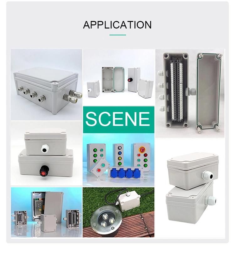 Accessories Plastic Waterproof Junction Box for Cable Gland ABS Box