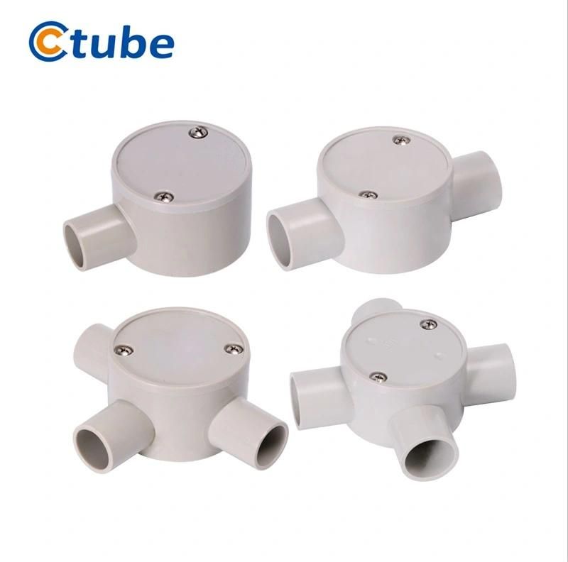 AS/NZS 2053 Gery Plastic PVC Flexible Corrugated Conduit Pipe