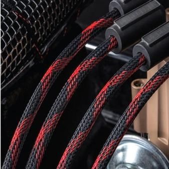 Polyester Expandable Braided Durable Insulation Hose Mesh Wire Organizer for Wiring Collector