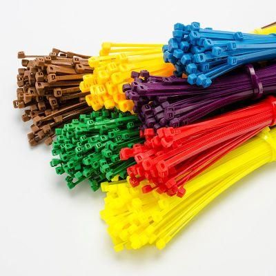 Colourful Plastic Tie Self-Locking Nylon Cable Ties