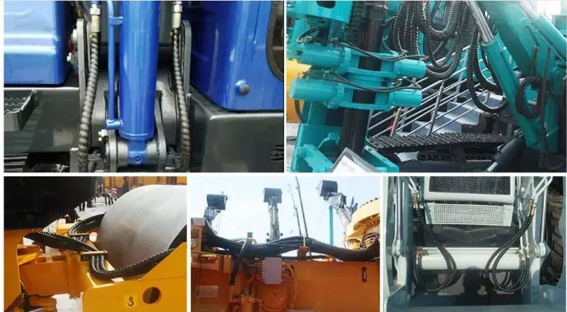 Durable Spiral Wrapping Sleeves Cable Spiral Hose Wrap