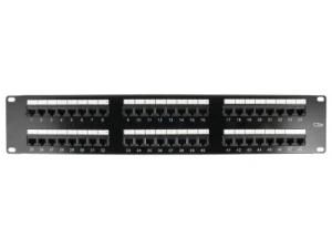 ISO/IEC 11801 Standard Cat5e 48 Ports Patch Panel