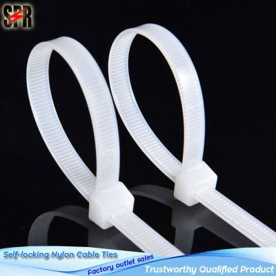 High Quality White Eco-Friendly Plastic Self-Locking Nylon Cable Ties