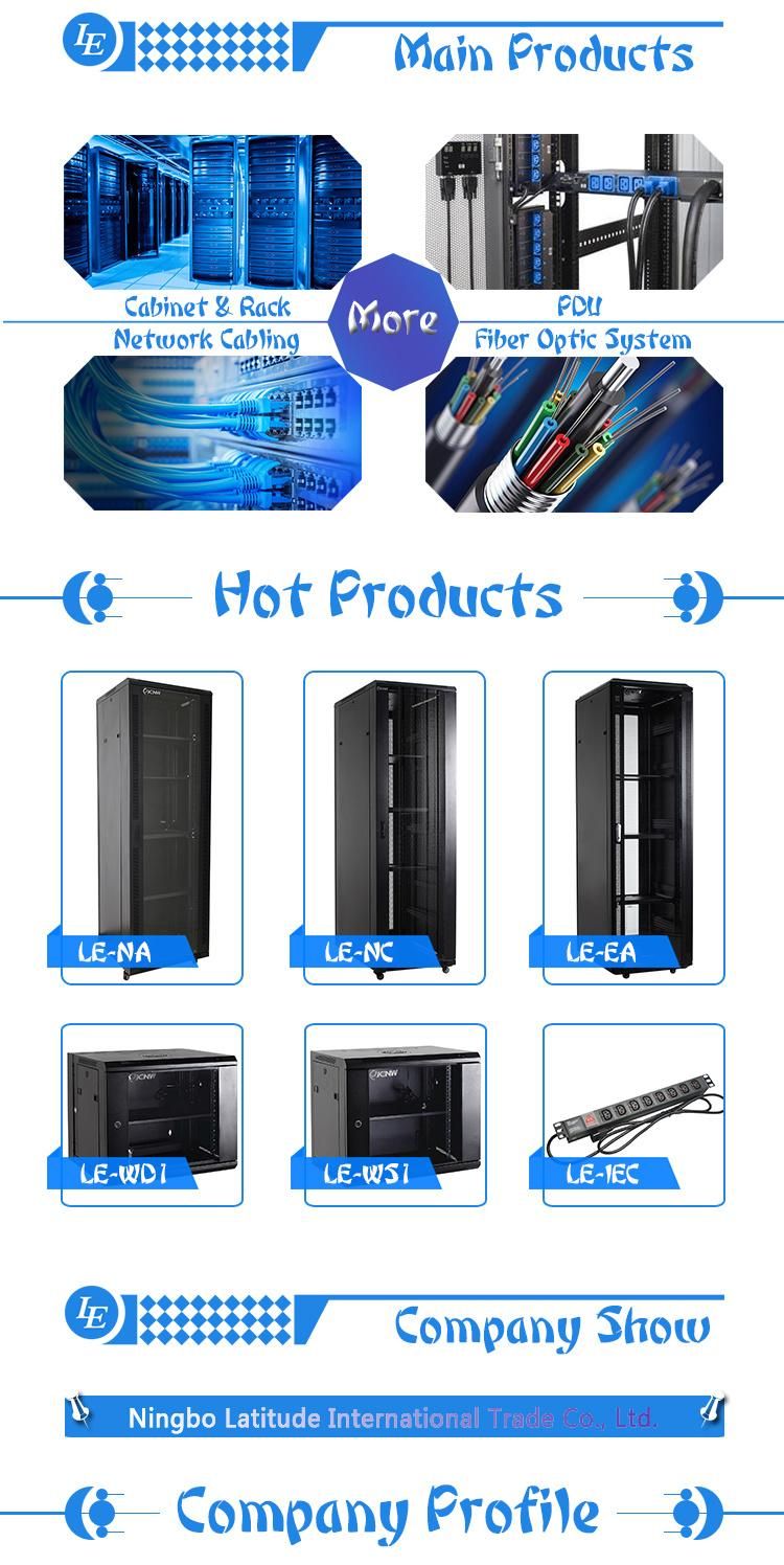 0.5u FTP 24port with Cablemanagement CAT6 Patch Panel