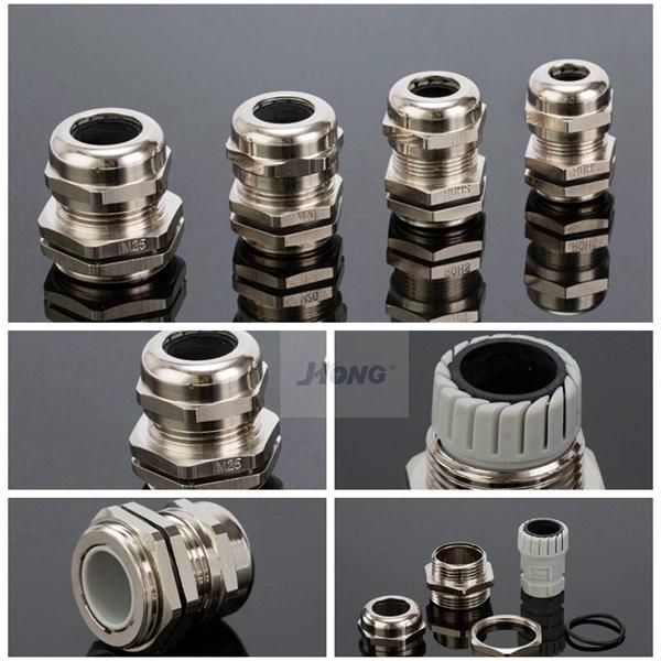 IP68 Brass Aluminum Stainless M40 Steel Cable Gland