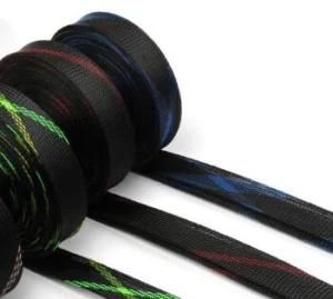 Expandable Braided Hose for Wire Cable Sleeve Color Protector Pet and PA Fabric