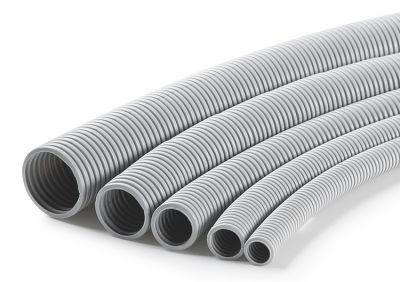 40mm PVC Electrical Corrugated Conduit Flexible Pipe for Wire Protection