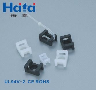 Haitai Unique Design Nylon Cable Tie Mount for Saddle Type