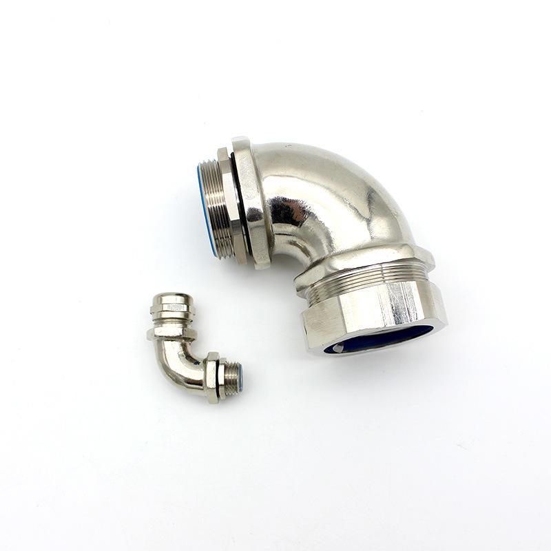 90 Degree Elbow-Metal Conduit Fitting Waterproof Cable Gland