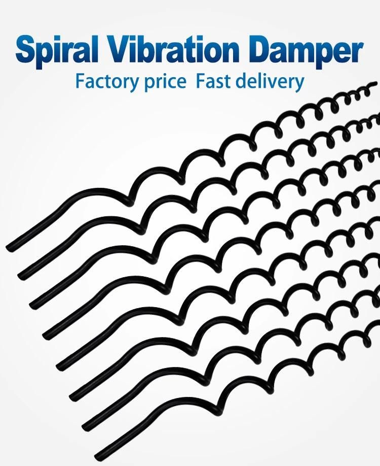 Preformed Helical Vibration Damper for Line Protection