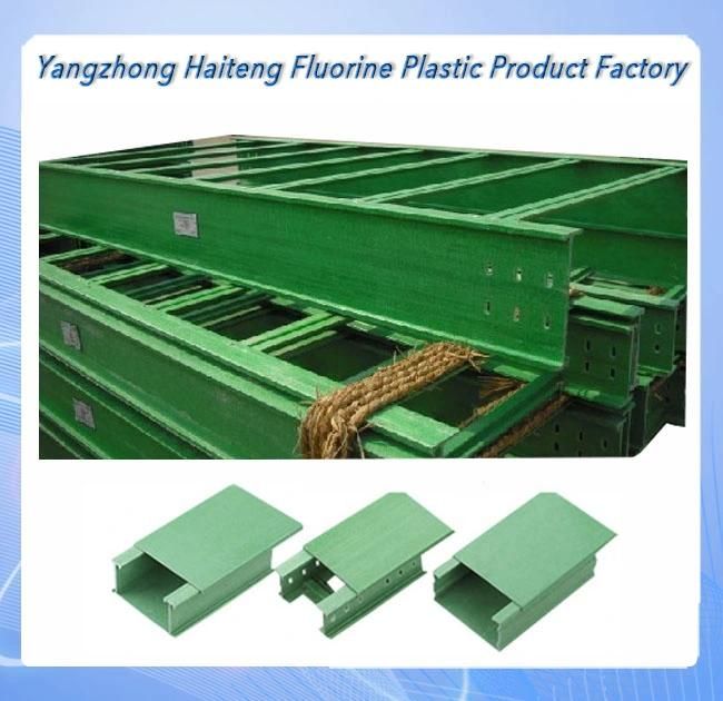 Outdoor Overhead FRP Cable Trays with Cover