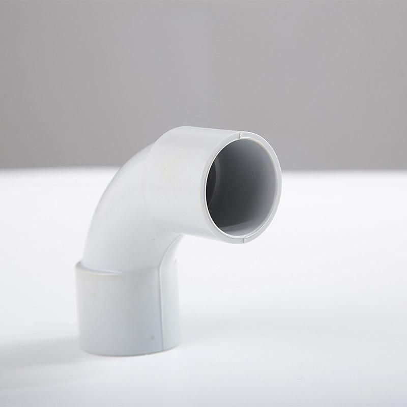 AS/NZS 2053 Connector PVC Electrical Conduit Pipe Fittings Solid Elbow
