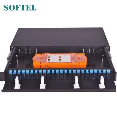 12-48 Core Sliding Drawer Fiber Optic ODF Patch Panel