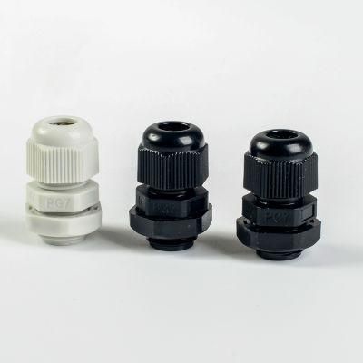 Pg Type Nylon Cable Gland M Series Plastic Waterproof Cable Gland Hot Selling Cable Connector