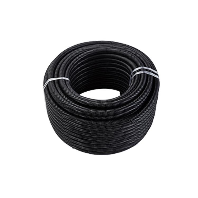 Black PVC Tubing Wire Conduit Flexible Hose