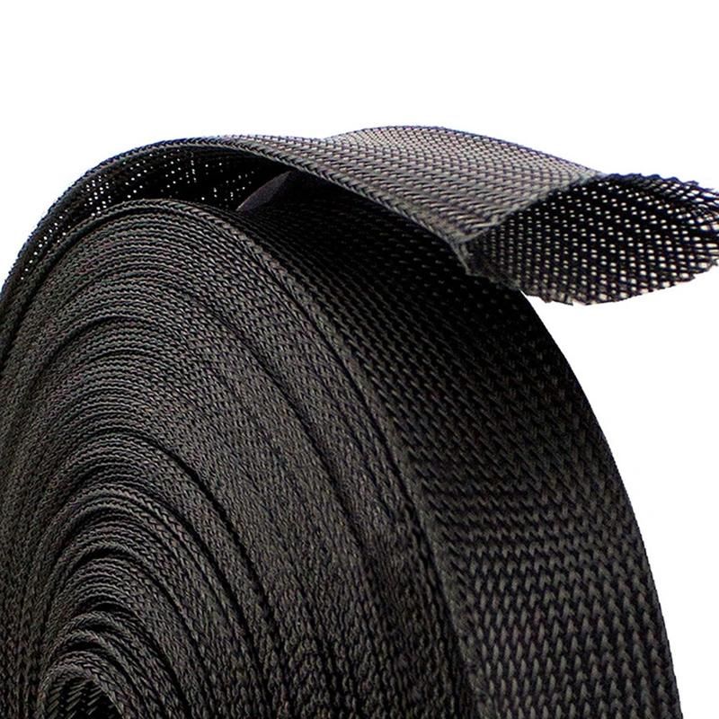 3mm Automotive Expandable Mesh Pet Braided Snake Wire Cable Sleeving for Computer/Car