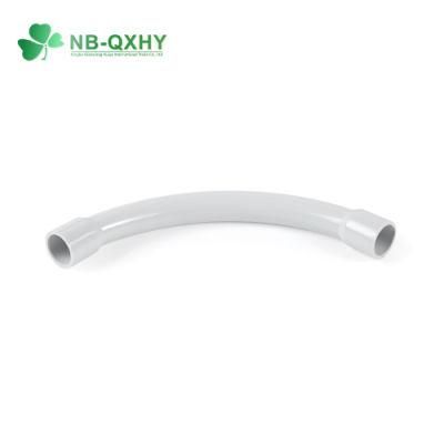 Plastic PVC UPVC Electrical Conduit 90 Degree Elbow Electrical Connector Cable Pipe Fittings